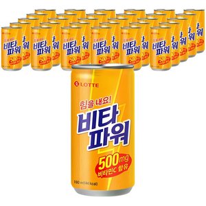 롯데칠성음료 비타 파워, 180ml, 60개 (18,420원)
