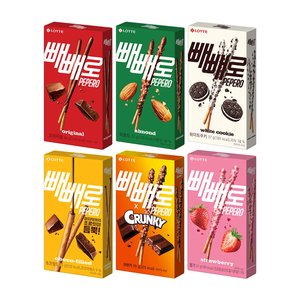 롯데웰푸드 빼빼로 15갑 골라담기 (16,656원/무료)