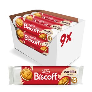 로투스 비스코프 샌드 바닐라맛, 150g, 9개 (21,800원/무료)