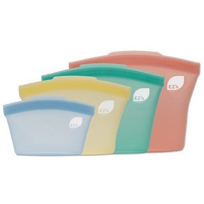 이지엔 EZn이지엔 실리콘 지퍼백 4종 세트, 혼합, 1개, 1세트 (38,890원)