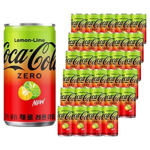 코카콜라 제로 레몬라임, 190ml, 30개 (14,080원/무료)