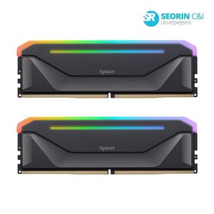Apacer DDR5-6000 CL38 NOX RGB BLACK 패키지 (64GB(32Gx2)) (1,184,820원/무료)