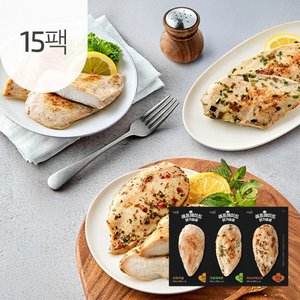 국내산 쉐프메이드2 닭가슴살 100g 15팩 (20,500원/무료)
