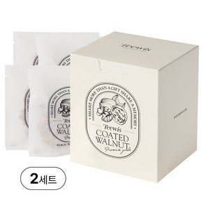 티위즈 저당 호두정과 선물세트 견과류 호두강정 어른간식선물, 2박스, 100g (18,920원)