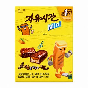 자유시간 미니 초콜릿, 380g, 1개 (5,780원)