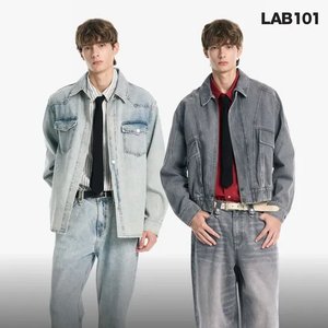 랩원오원 생지 와이드 데님 팬츠 (DARK BLUE) (28,980원/무료)