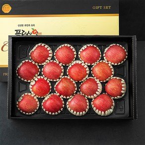 프레샤인 GAP 인증 당도선별 사과 선물세트, 4.3kg(12~17입), 1세트 (56,550원)
