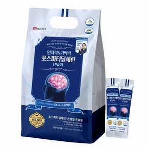 100포 대용량! 이대호 추천 순도80% 포스파티딜세린 뇌건강 인지력&기억력, 100개, 2g (49,900원)