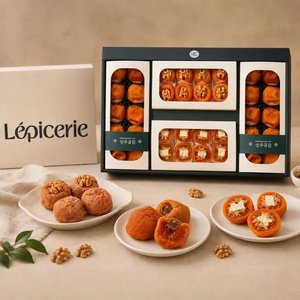 레피세리 상주 치즈혼합 곶감선물세트 1kg (건시+치즈말이+반건시호두) (50,210원/무료)