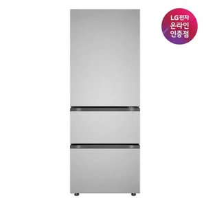 LG 디오스 오브제컬렉션 김치냉장고 Z330MPSF11 327L 3도어 메탈 1등급 (1,336,210원/무료)
