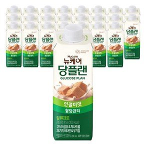 뉴케어 뉴케어당플랜 인절미맛 영양식, 200ml, 24개 (42,840원)