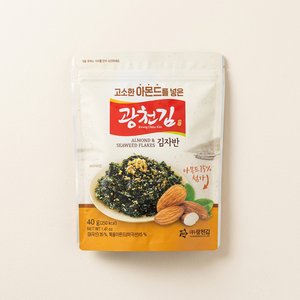 광천김 고소한 아몬드를 넣은 김자반, 40g, 10봉, 1개 (9,400원/무료) 광고