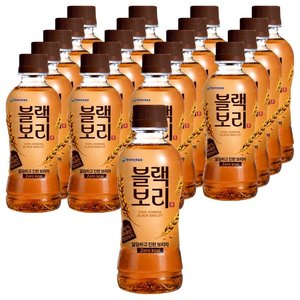 하이트진로 블랙보리 음료, 340ml, 20개 (12,240원/무료)