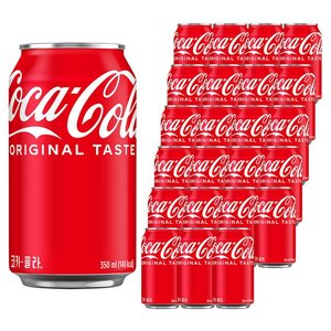 코카콜라 오리지널, 350ml, 24개 (17,100원) (무료)