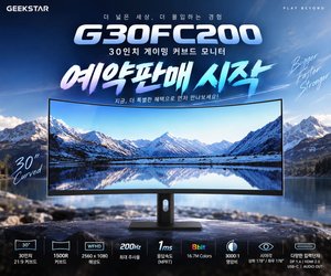 긱스타 G30FC200 30인치 WFHD 200Hz 커브드 모니터 (179,000원) (무료)