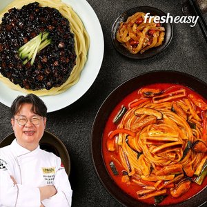 여경래셰프 짬뽕2인분+짜장2인분 (18,900원/무료)