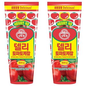 오뚜기 델리 토마토 케찹, 800g, 2개 (4,580원)
