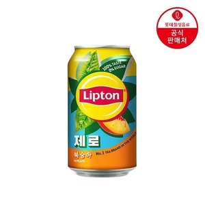 립톤 제로 복숭아 아이스티 355ml 24캔 (11,550원) (무료)