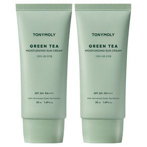토니모리 그린티 수분 선크림 SPF50+ PA++++, 2개, 50ml (11,570원)