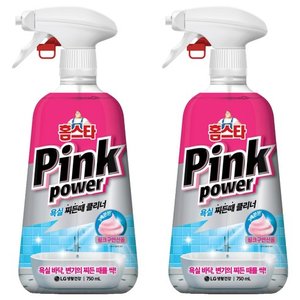 홈스타 핑크파워 욕실 찌든때 클리너, 750ml, 2개 (8,950원) (무료)