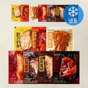 한끼통살 소스 통살 닭가슴살 7종 x 2개입 세트 1400g (냉동), 100g, 1개입, 14개 (33,200원)