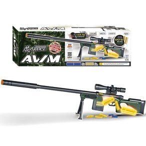 하하컴퍼니 메가포스 AWM 탄피배출 장난감총, 혼합색상, 1개 (24,750원)