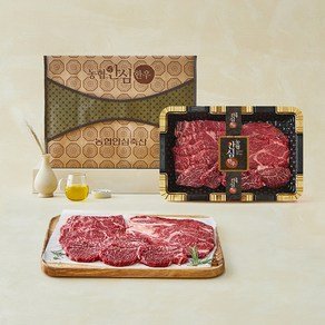 농협안심한우 1등급 안심특선 1호 900g (등심300g + 안심300g + 채끝300g) (냉장), 1세트 (99,800원)