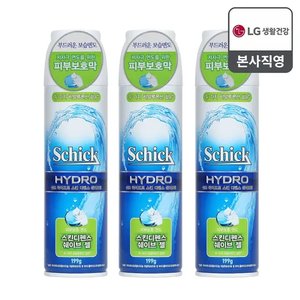 쉬크 하이드로 스킨디펜스 쉐이브 젤 199g 3개 (10,980원) (무료)
