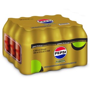 펩시 제로슈거 라임향 제로카페인 무라벨, 300ml, 20개 (12,080원)
