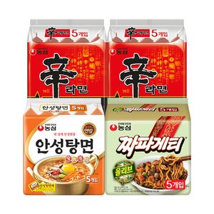 신라면10입 + 안성탕면5입 + 짜파게티5입 (13,320원)