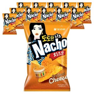 오리온 도도한 나쵸 치즈맛, 92g, 12개 (10,180원) (무료)