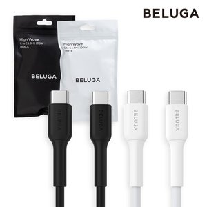 벨루가 하이웨이브 100W PD C to C타입 1.5M 케이블 (벌크형) (3,900원/무료)