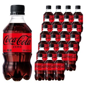 코카콜라 제로, 300ml, 24개 (15,200원)