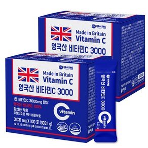 아임힐링 영국산 비타민C 3000, 303.1g, 2개 (44,800원)