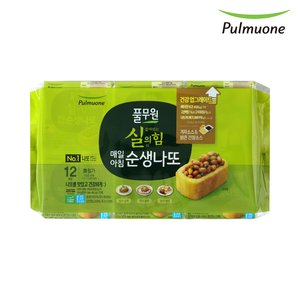 소비기한 8.8) 풀무원 매일아침 순생나또 12입세트 (594g) (5,900원) (-)