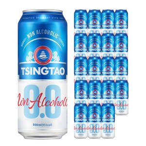 칭따오 0.0 논알콜릭 맥주 500ml 24개 기한임박 (25,080원/무료)