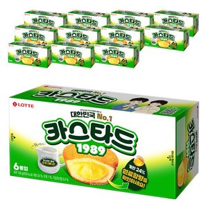 롯데카스타드 오리지널, 138g, 12개 (24,700원)