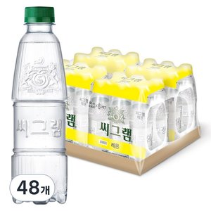 씨그램 레몬 무라벨 350ml 48개 (18,980원) (무료)