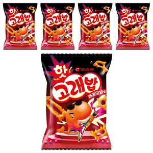 고래밥 핫 매콤양념맛 56g 5개 (4,050원/무료)