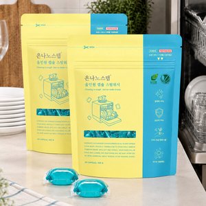 은나노스텝 올인원캡슐 스팀워시 식기세척기세제 60개입2 (12,240원/무료)