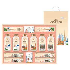 LG생활건강 종합 월드트레블 프리미엄 + 쇼핑백, 1세트 (24,800원)