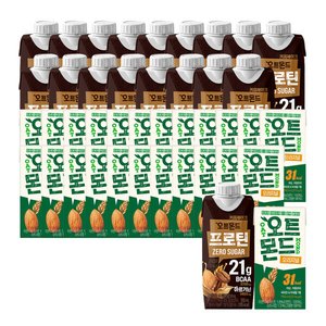 오트몬드 프로틴 커피쉐이크 250ml팩x18입+오트몬드 오리지널 190ml 24입(쿠폰29,700원/무배)