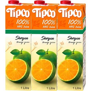 팁코 쇼군 오렌지 주스, 1L, 3개 (11,220원)