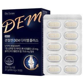 닥터린 관절엔 DEM 디이엠 플러스 27g, 1개, 30정 (52,850원)