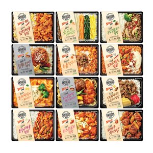 아워홈 온더고 도시락 한식 양식 덮밥류 12팩세트 (47,500원/무료)