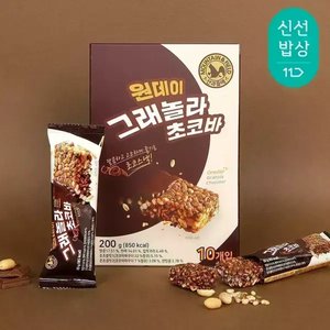 산과들에 원데이그래놀라 초코바 10개입 x 3세트 (카카오9,970원) (무료)