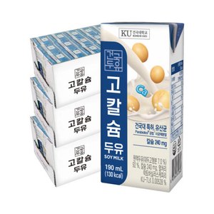 건국 고칼슘 두유 190ml 72팩 (23,250원/무배)