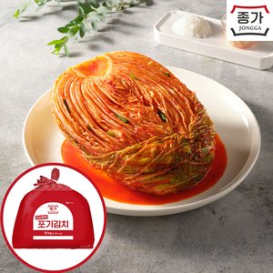 종가 일상행복 포기김치 10kg / 체감 37,246원 (40,210원 / 무료)