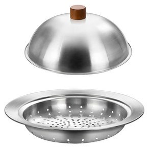 바겐슈타이거 더 바움 스텐 돔스티머 찜기 + 뚜껑 세트, 28cm, 1세트 (11,900원)