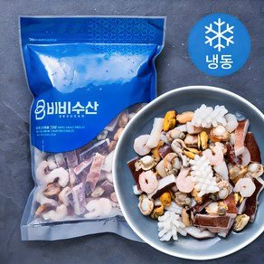 비비수산 깔끔하고 간편한 해물모둠 (냉동), 1개, 600g (7,500원)